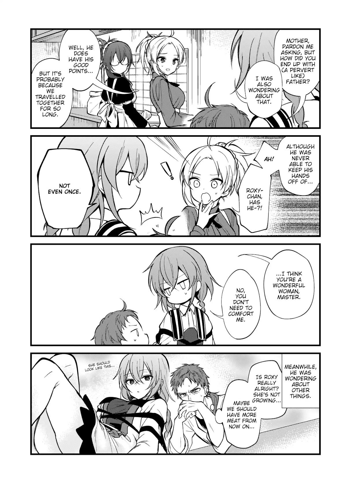 Mushoku Tensei: Even If It's a 4-Koma, I'll Get Serious Chapter 1 page 13 - Chapter 1