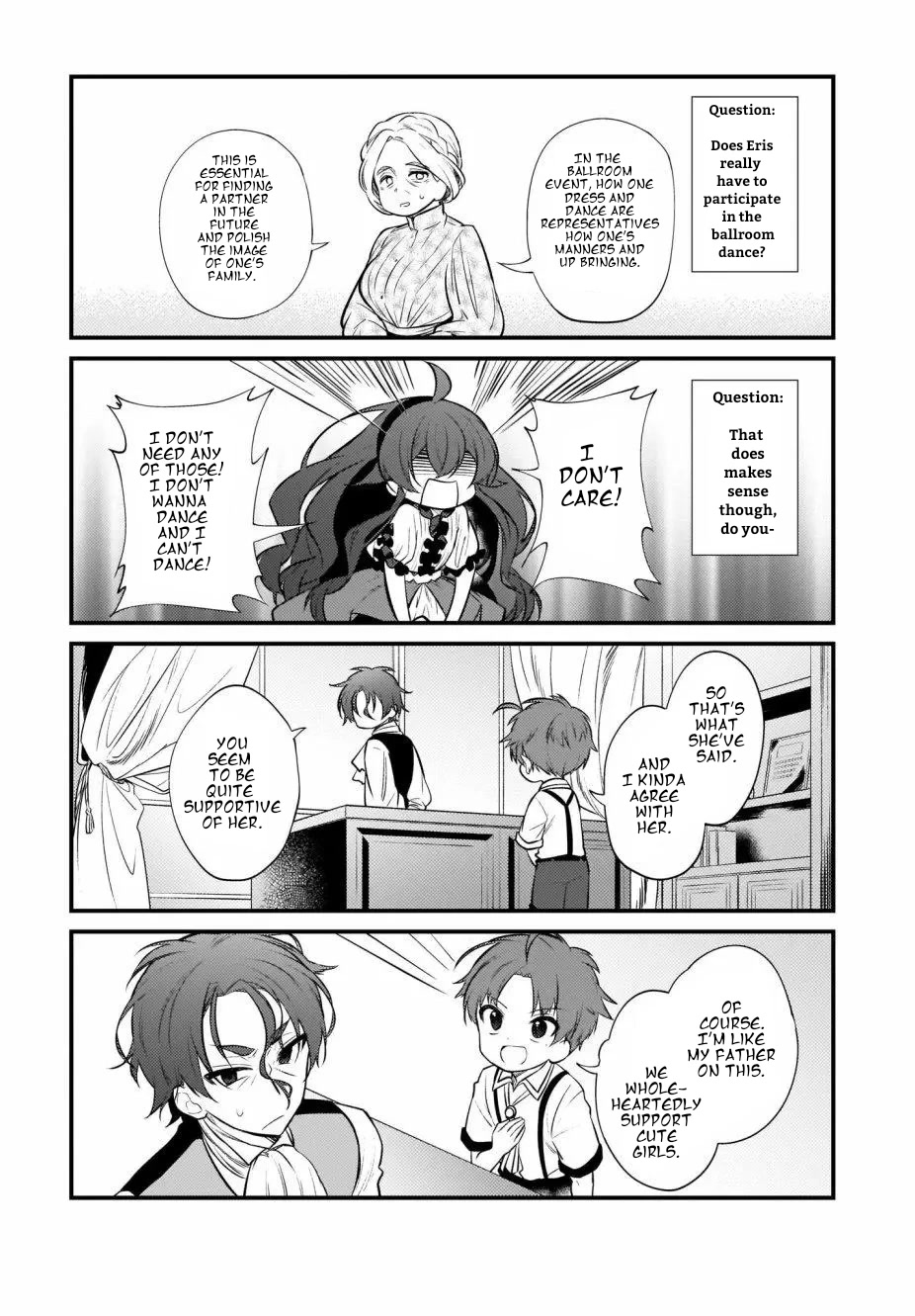 Mushoku Tensei: Even If It's a 4-Koma, I'll Get Serious Chapter 10 page 7 - Chapter 10