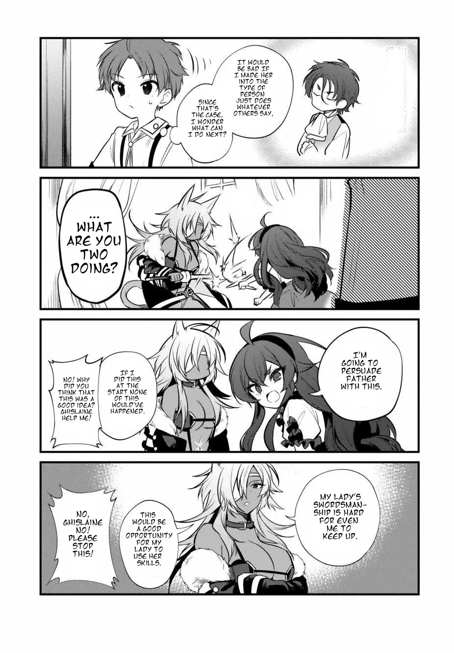 Mushoku Tensei: Even If It's a 4-Koma, I'll Get Serious Chapter 10 page 8 - Chapter 10
