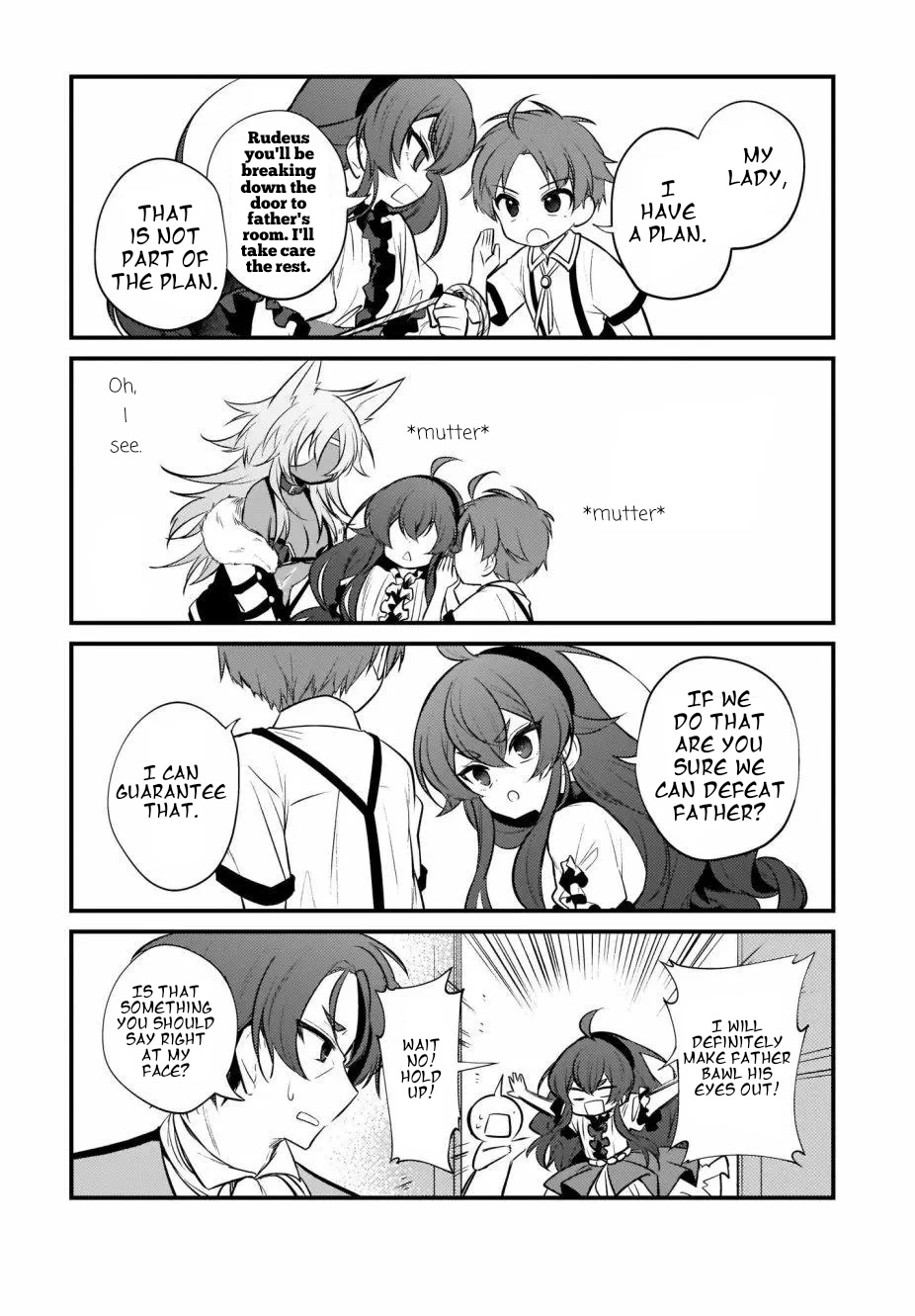 Mushoku Tensei: Even If It's a 4-Koma, I'll Get Serious Chapter 10 page 9 - Chapter 10