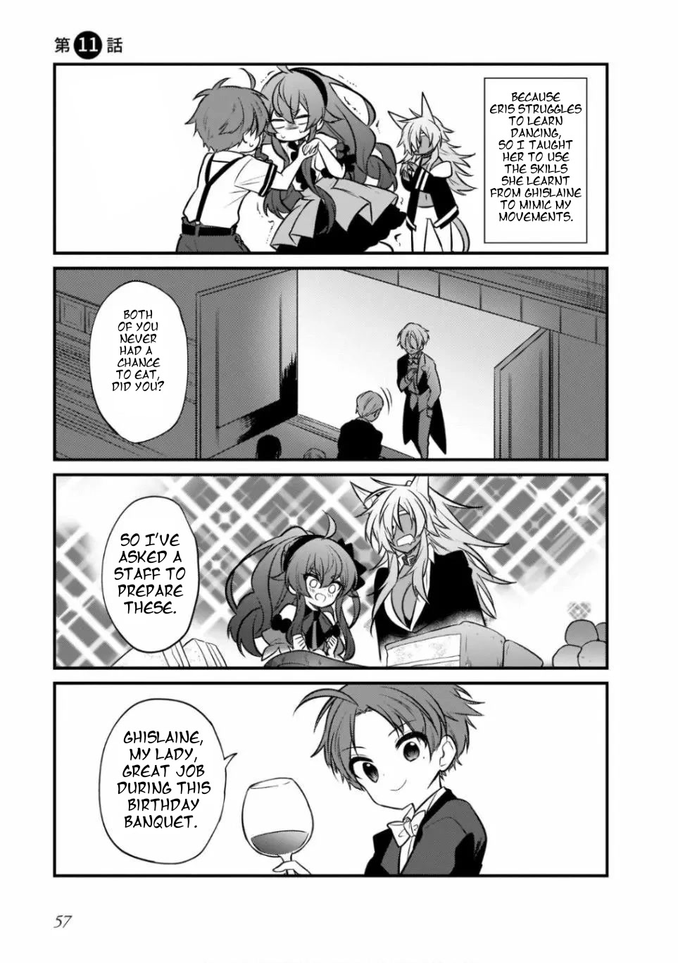 Mushoku Tensei: Even If It's a 4-Koma, I'll Get Serious Chapter 11 page 1 - Chapter 11
