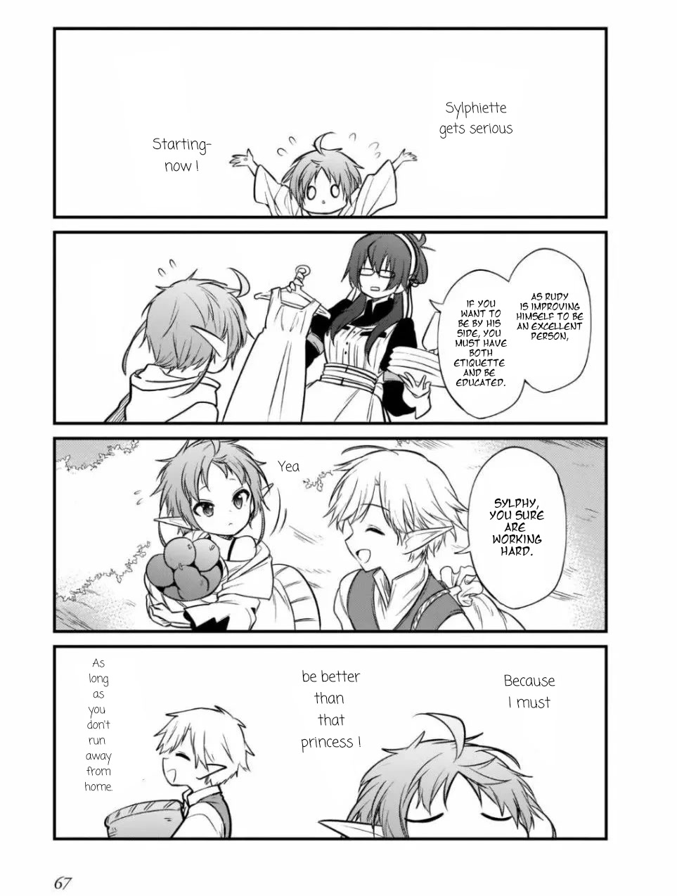 Mushoku Tensei: Even If It's a 4-Koma, I'll Get Serious Chapter 11 page 11 - Chapter 11