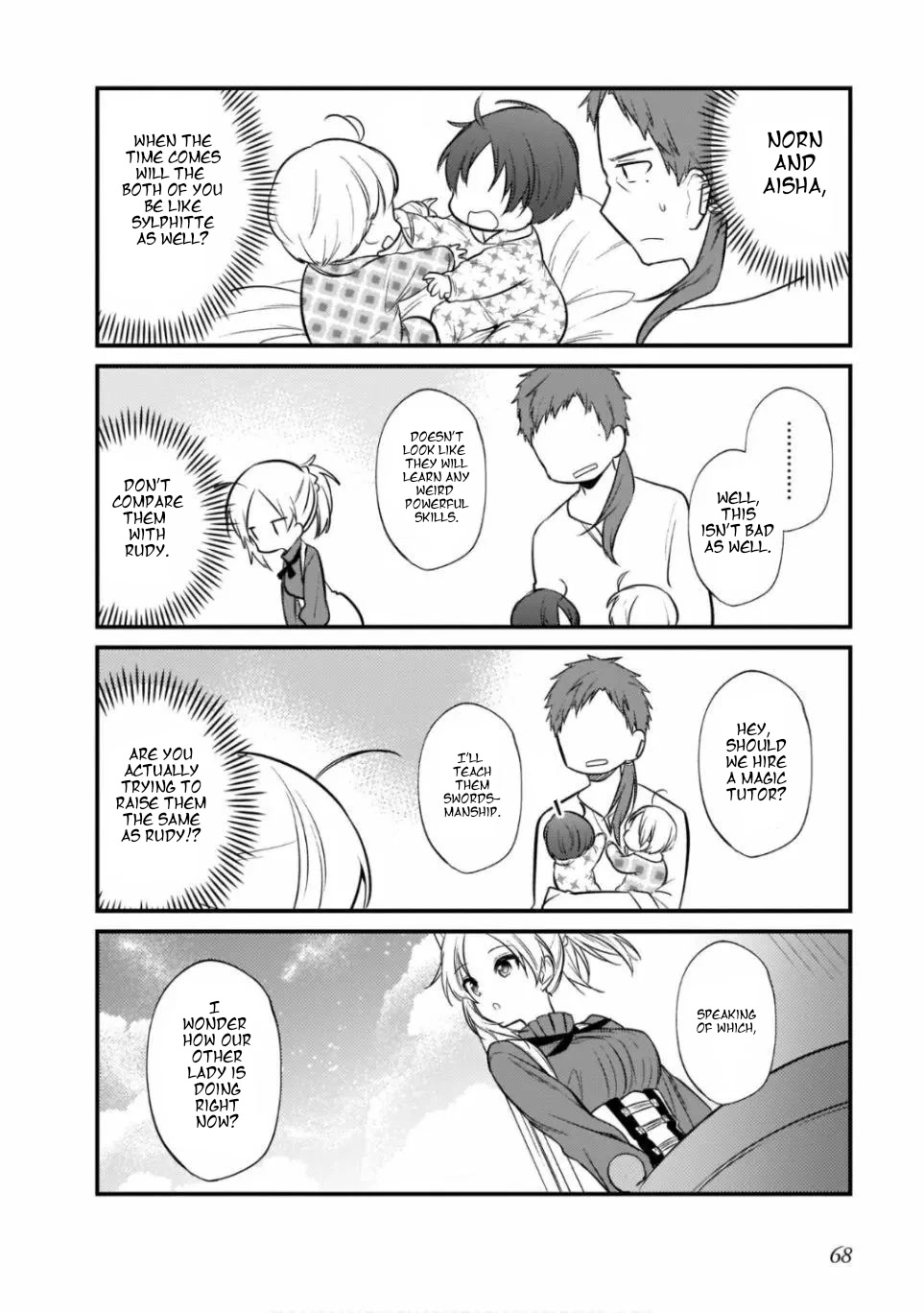 Mushoku Tensei: Even If It's a 4-Koma, I'll Get Serious Chapter 11 page 12 - Chapter 11
