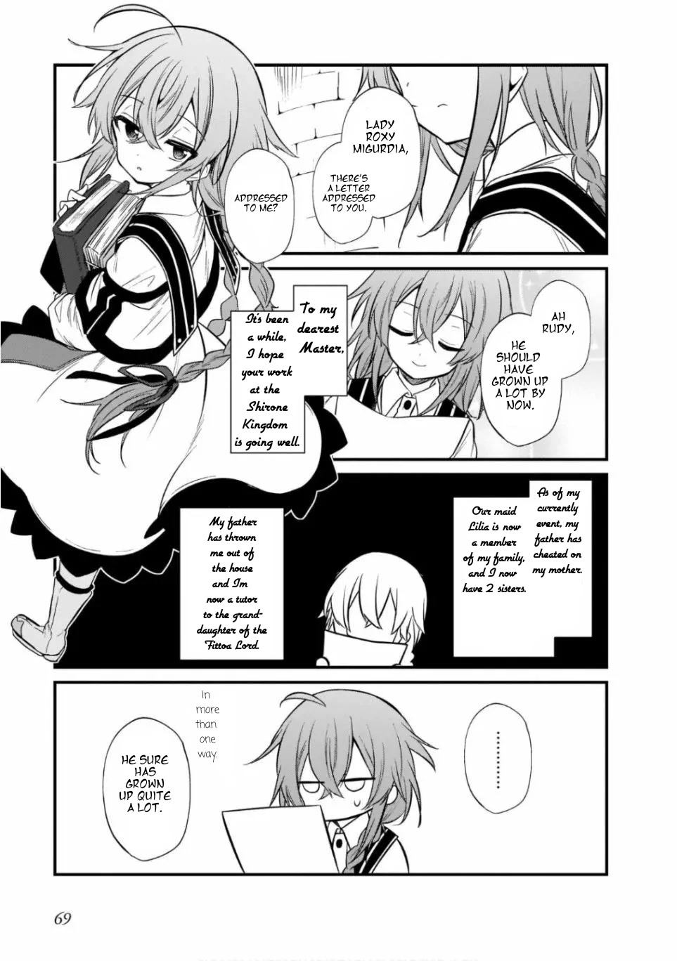 Mushoku Tensei: Even If It's a 4-Koma, I'll Get Serious Chapter 11 page 13 - Chapter 11