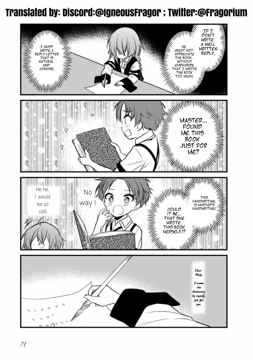 Mushoku Tensei: Even If It's a 4-Koma, I'll Get Serious Chapter 11 page 15 - Chapter 11