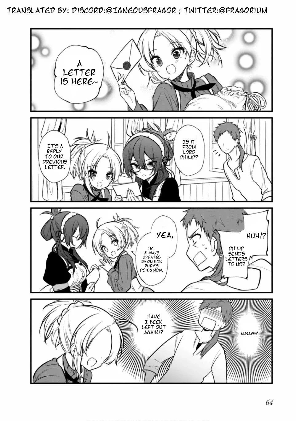 Mushoku Tensei: Even If It's a 4-Koma, I'll Get Serious Chapter 11 page 8 - Chapter 11