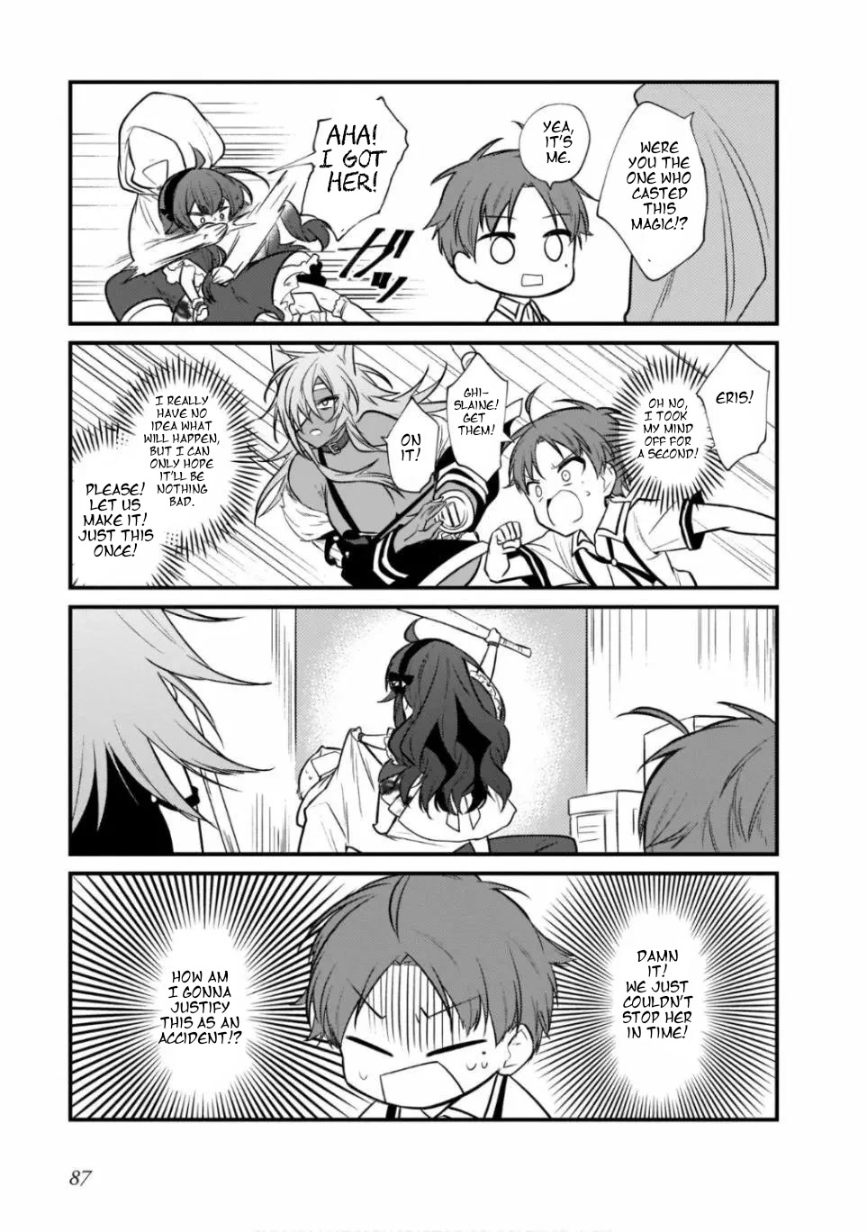 Mushoku Tensei: Even If It's a 4-Koma, I'll Get Serious Chapter 12 page 13 - Chapter 12