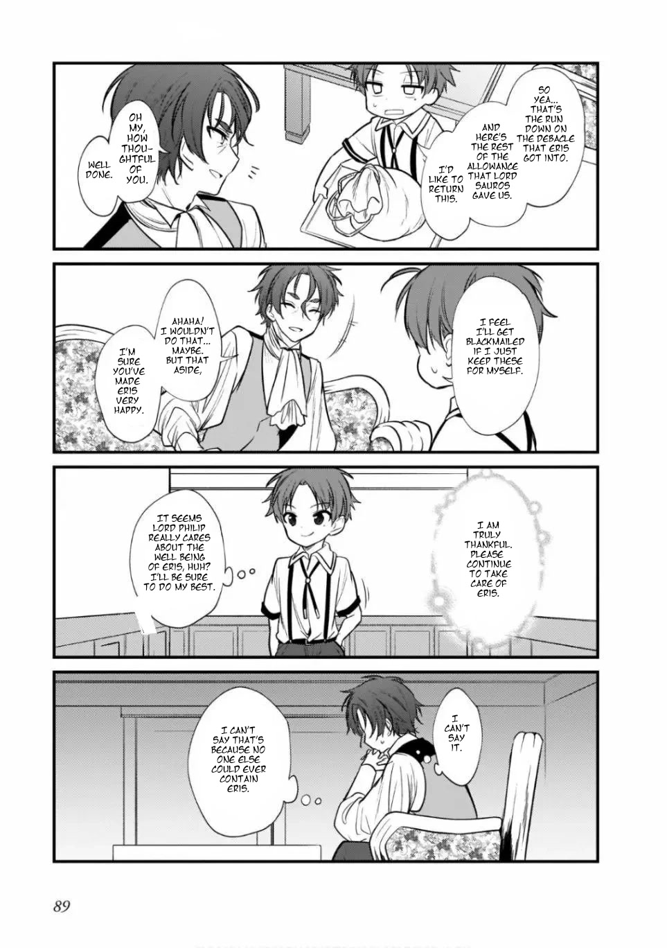 Mushoku Tensei: Even If It's a 4-Koma, I'll Get Serious Chapter 12 page 15 - Chapter 12