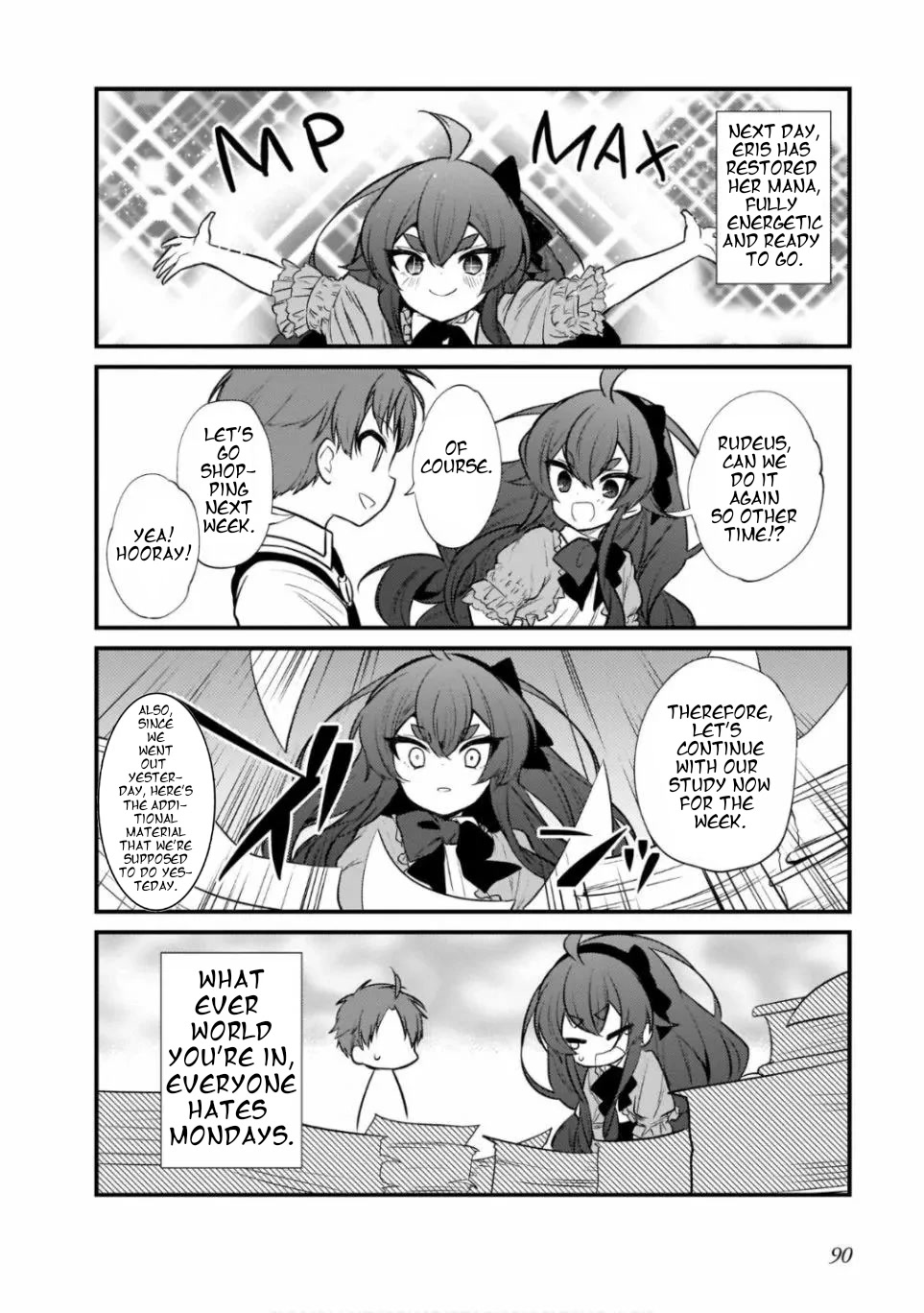 Mushoku Tensei: Even If It's a 4-Koma, I'll Get Serious Chapter 12 page 16 - Chapter 12