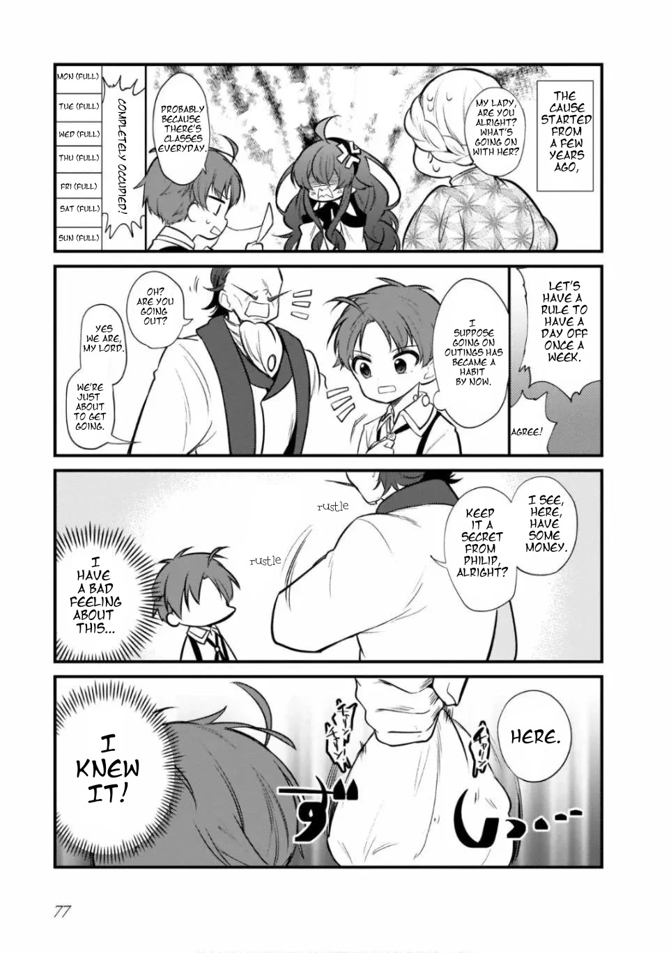 Mushoku Tensei: Even If It's a 4-Koma, I'll Get Serious Chapter 12 page 3 - Chapter 12