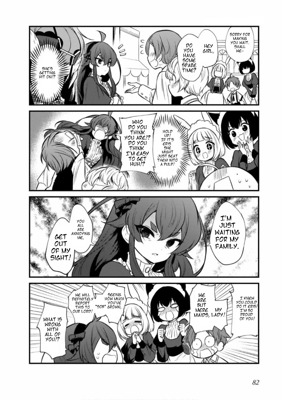 Mushoku Tensei: Even If It's a 4-Koma, I'll Get Serious Chapter 12 page 8 - Chapter 12