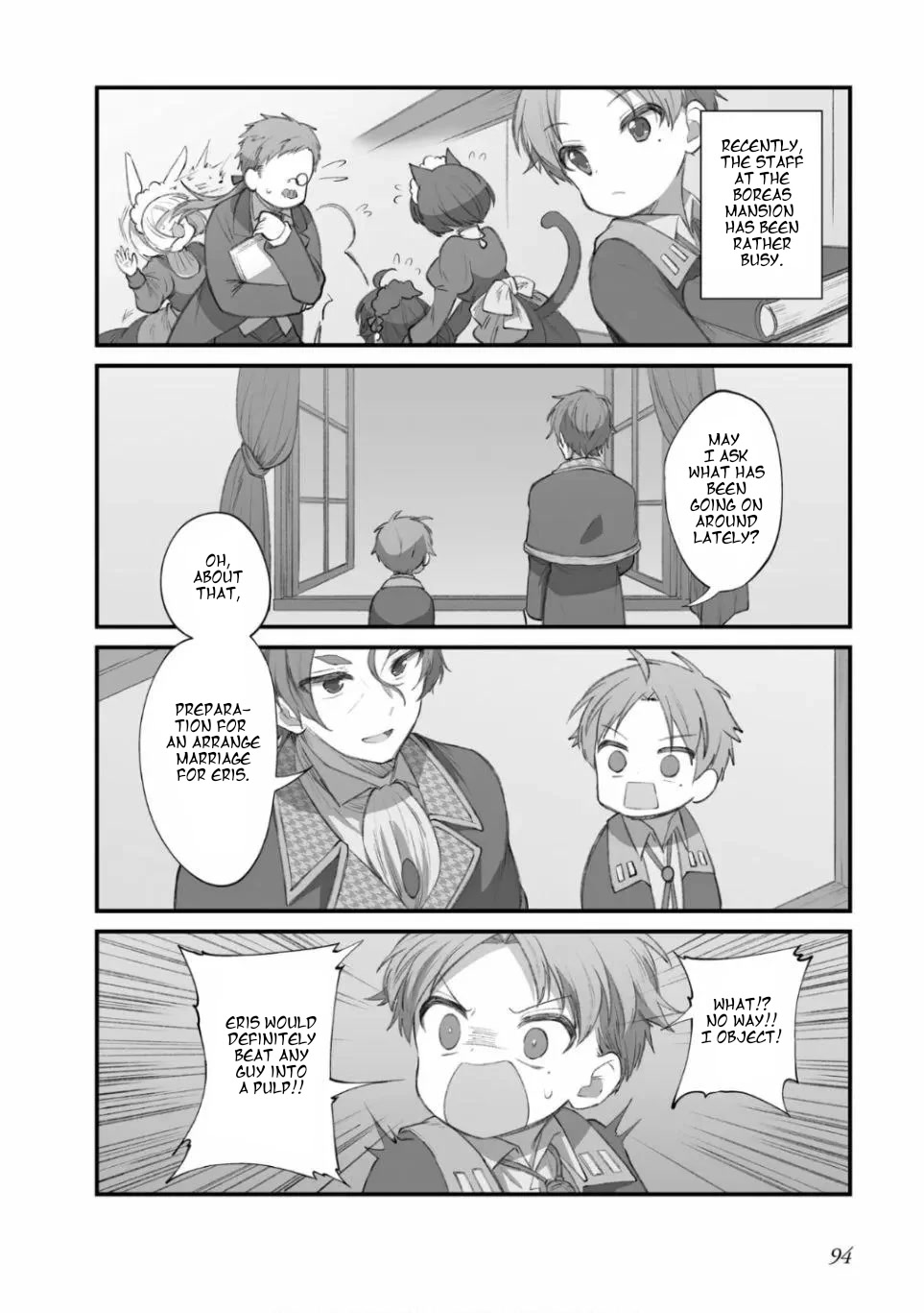 Mushoku Tensei: Even If It's a 4-Koma, I'll Get Serious Chapter 13 page 1 - Chapter 13