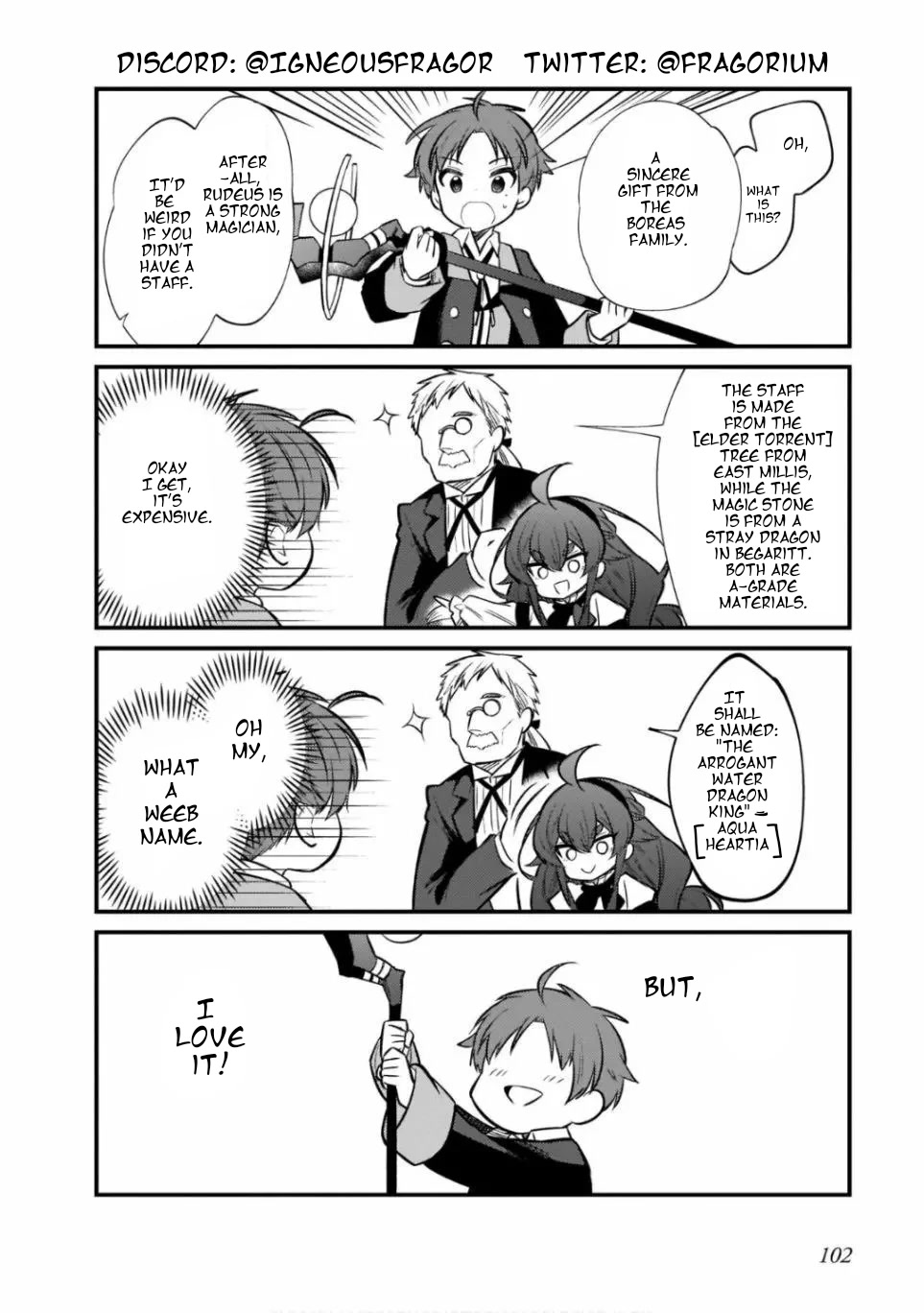 Mushoku Tensei: Even If It's a 4-Koma, I'll Get Serious Chapter 13 page 10 - Chapter 13