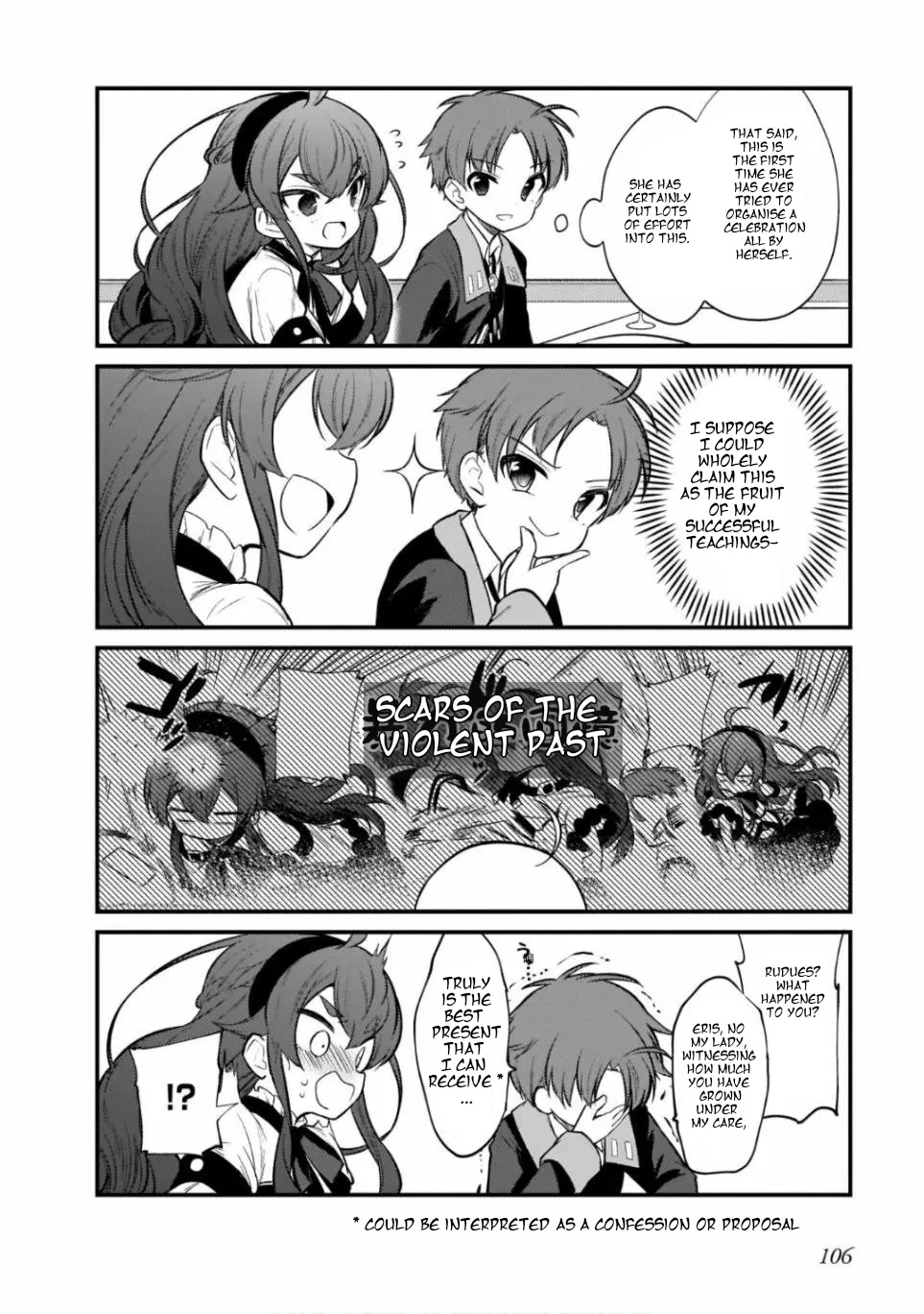 Mushoku Tensei: Even If It's a 4-Koma, I'll Get Serious Chapter 13 page 14 - Chapter 13