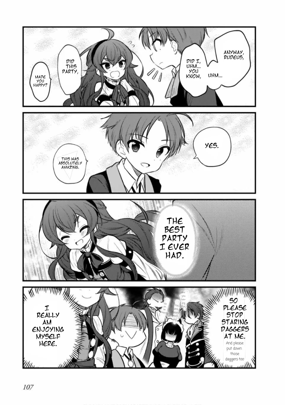 Mushoku Tensei: Even If It's a 4-Koma, I'll Get Serious Chapter 13 page 15 - Chapter 13