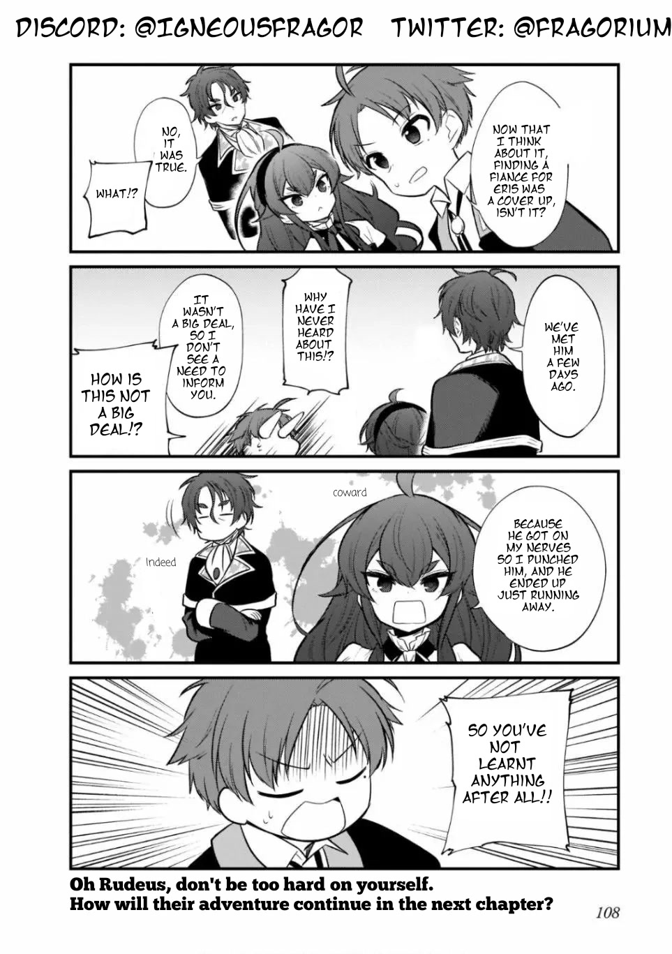 Mushoku Tensei: Even If It's a 4-Koma, I'll Get Serious Chapter 13 page 16 - Chapter 13