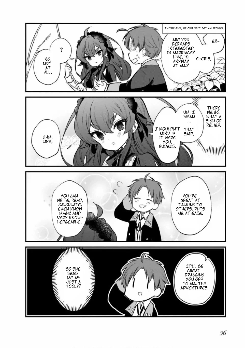 Mushoku Tensei: Even If It's a 4-Koma, I'll Get Serious Chapter 13 page 4 - Chapter 13