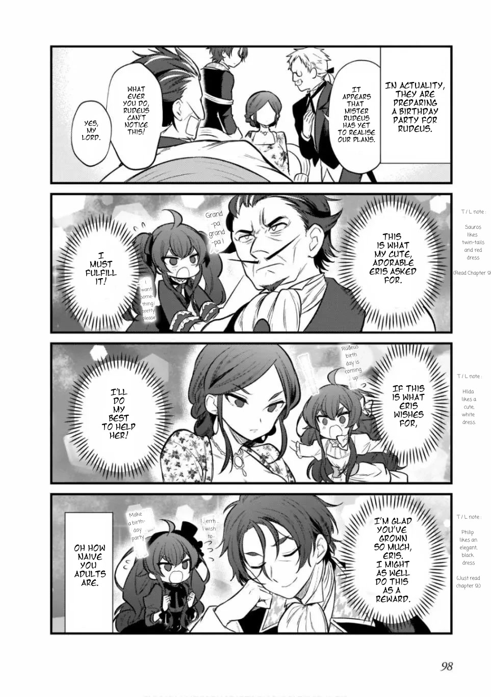 Mushoku Tensei: Even If It's a 4-Koma, I'll Get Serious Chapter 13 page 6 - Chapter 13