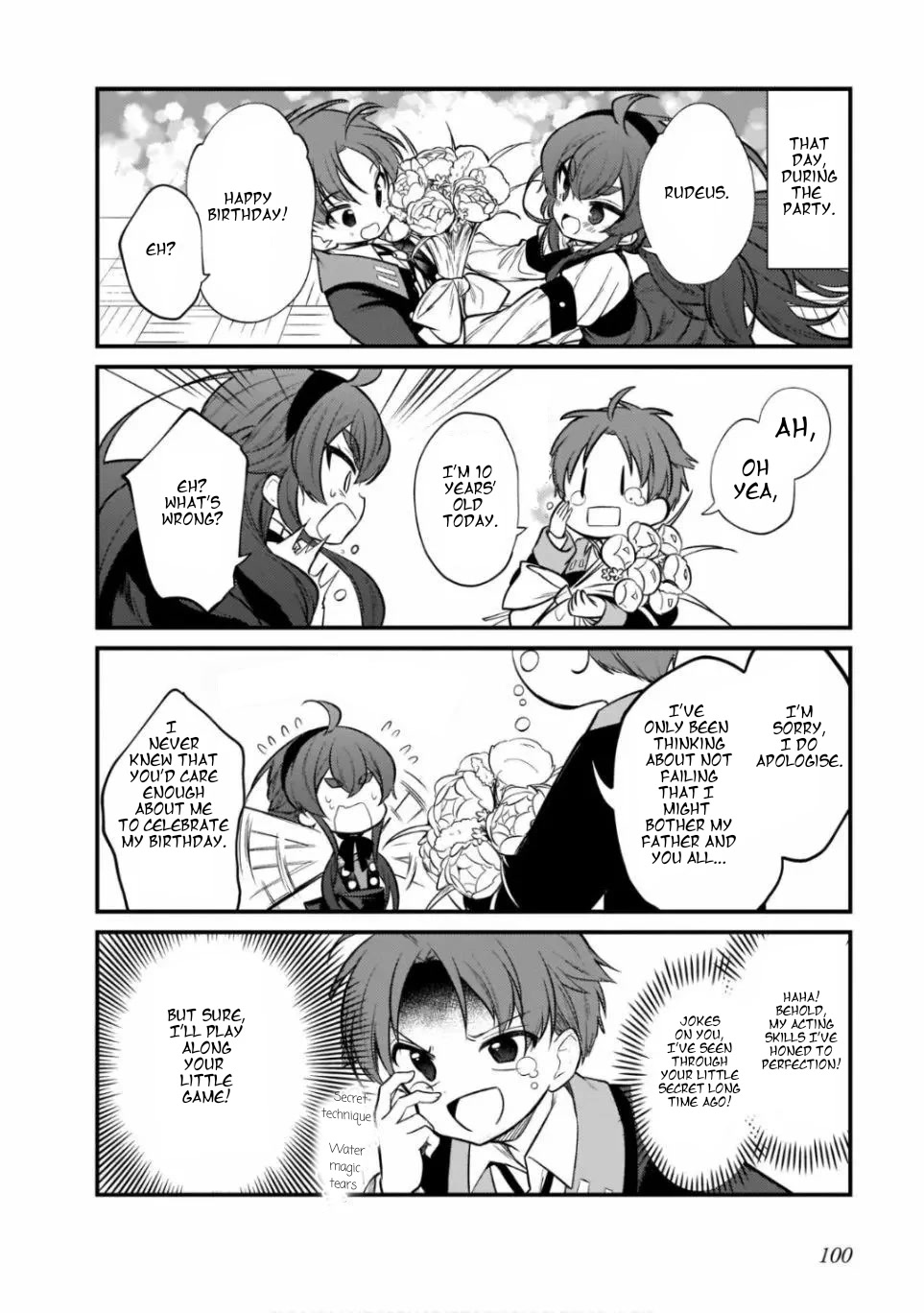 Mushoku Tensei: Even If It's a 4-Koma, I'll Get Serious Chapter 13 page 8 - Chapter 13
