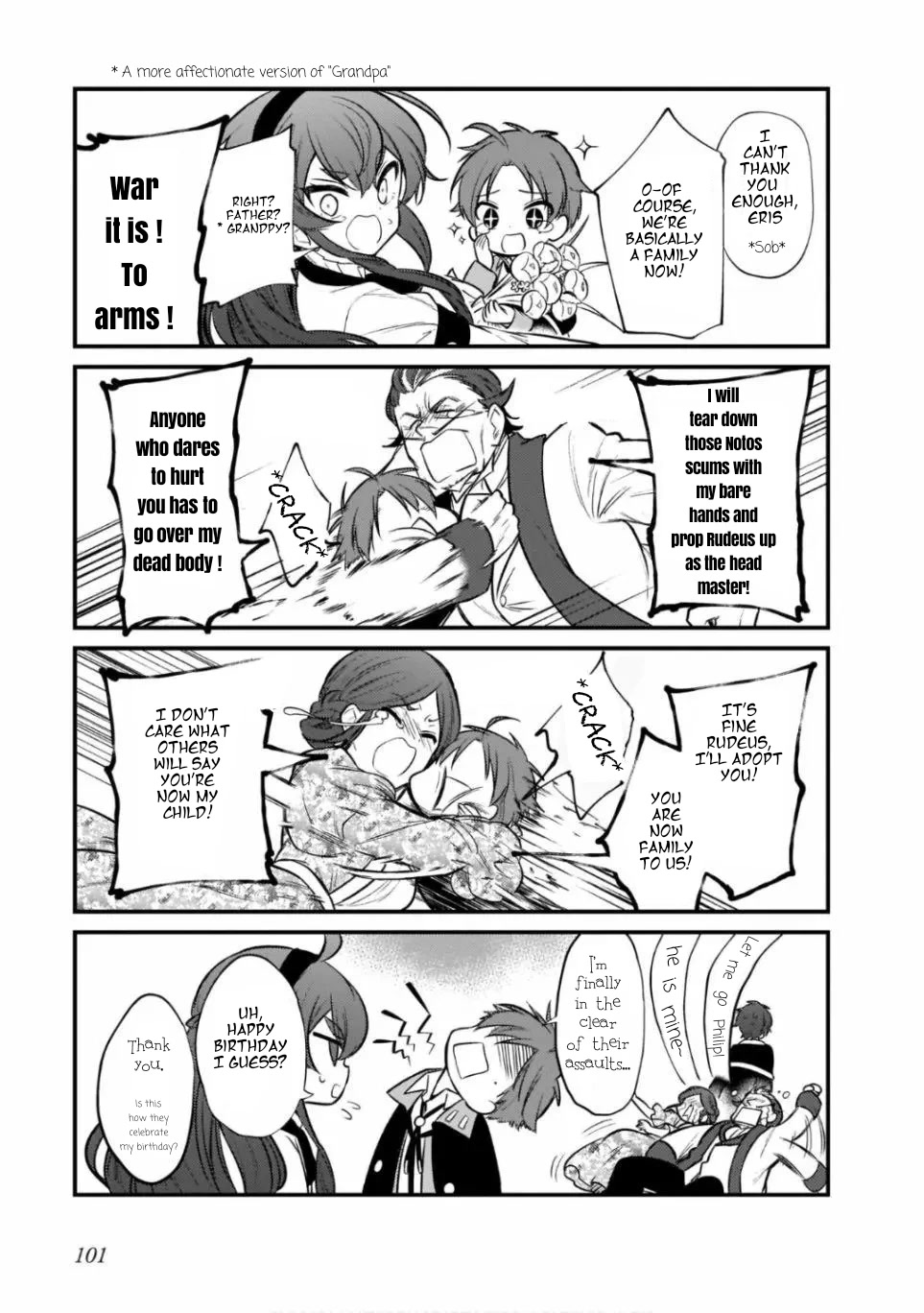 Mushoku Tensei: Even If It's a 4-Koma, I'll Get Serious Chapter 13 page 9 - Chapter 13