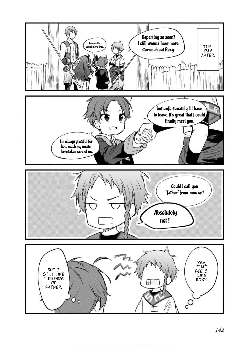 Mushoku Tensei: Even If It's a 4-Koma, I'll Get Serious Chapter 15 page 14 - Chapter 15