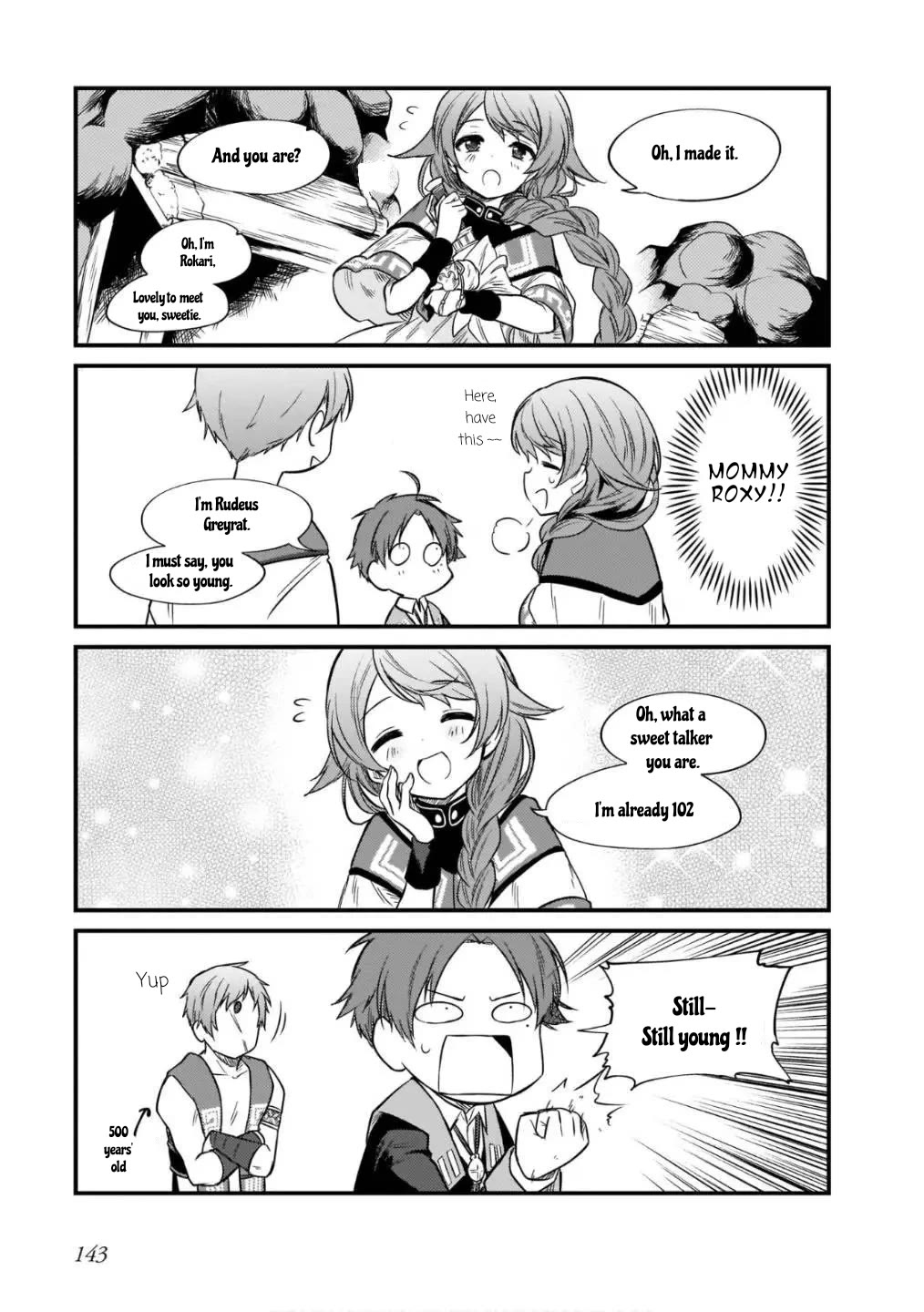Mushoku Tensei: Even If It's a 4-Koma, I'll Get Serious Chapter 15 page 15 - Chapter 15