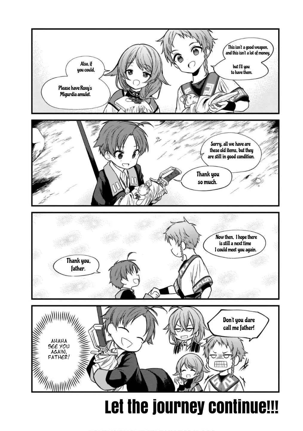 Mushoku Tensei: Even If It's a 4-Koma, I'll Get Serious Chapter 15 page 16 - Chapter 15