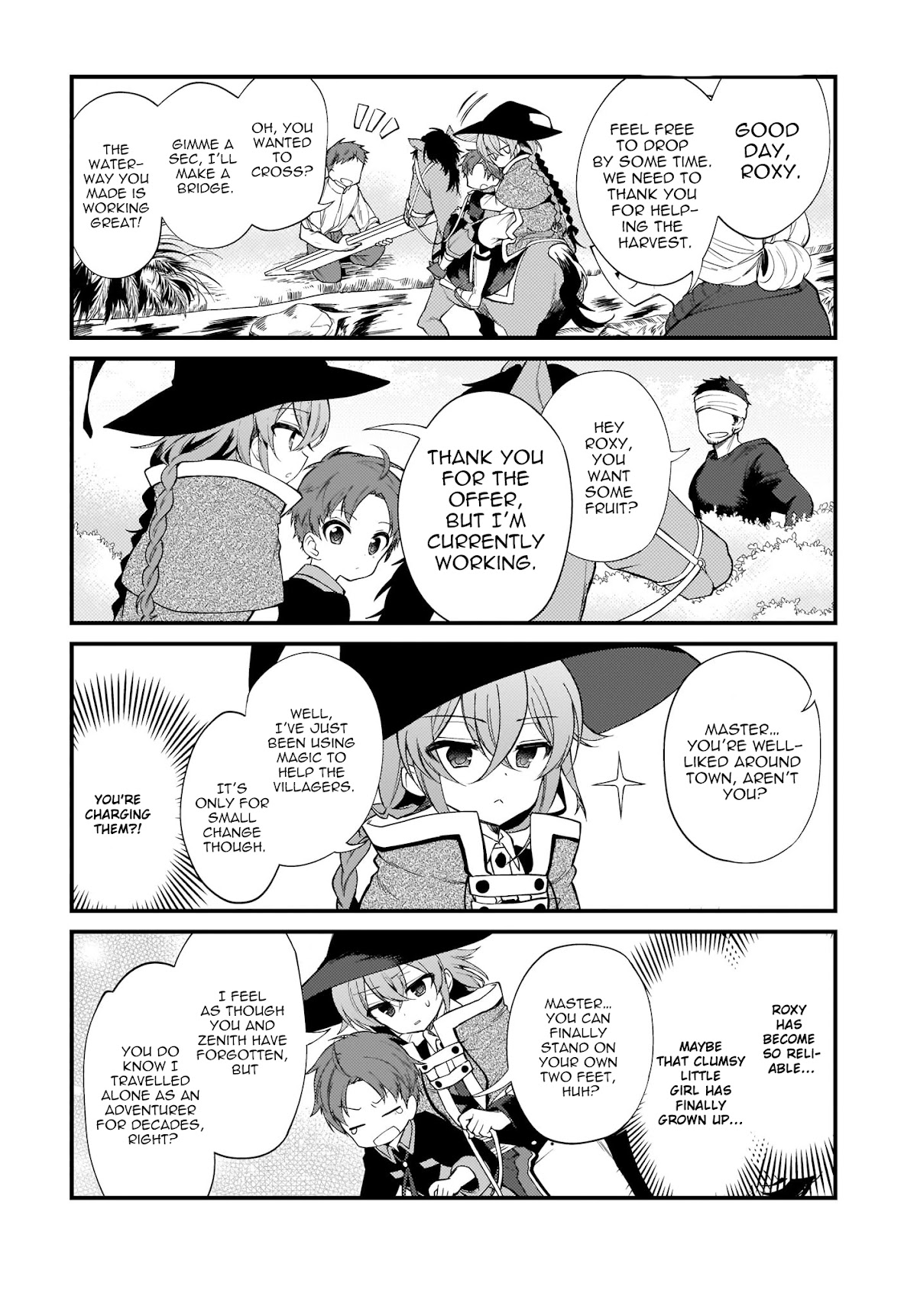 Mushoku Tensei: Even If It's a 4-Koma, I'll Get Serious Chapter 2 page 10 - Chapter 2