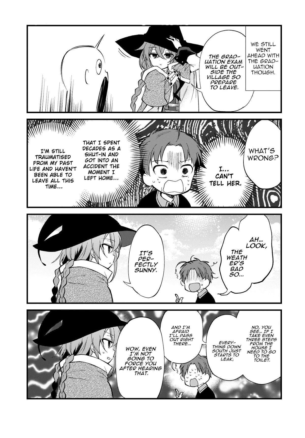 Mushoku Tensei: Even If It's a 4-Koma, I'll Get Serious Chapter 2 page 7 - Chapter 2