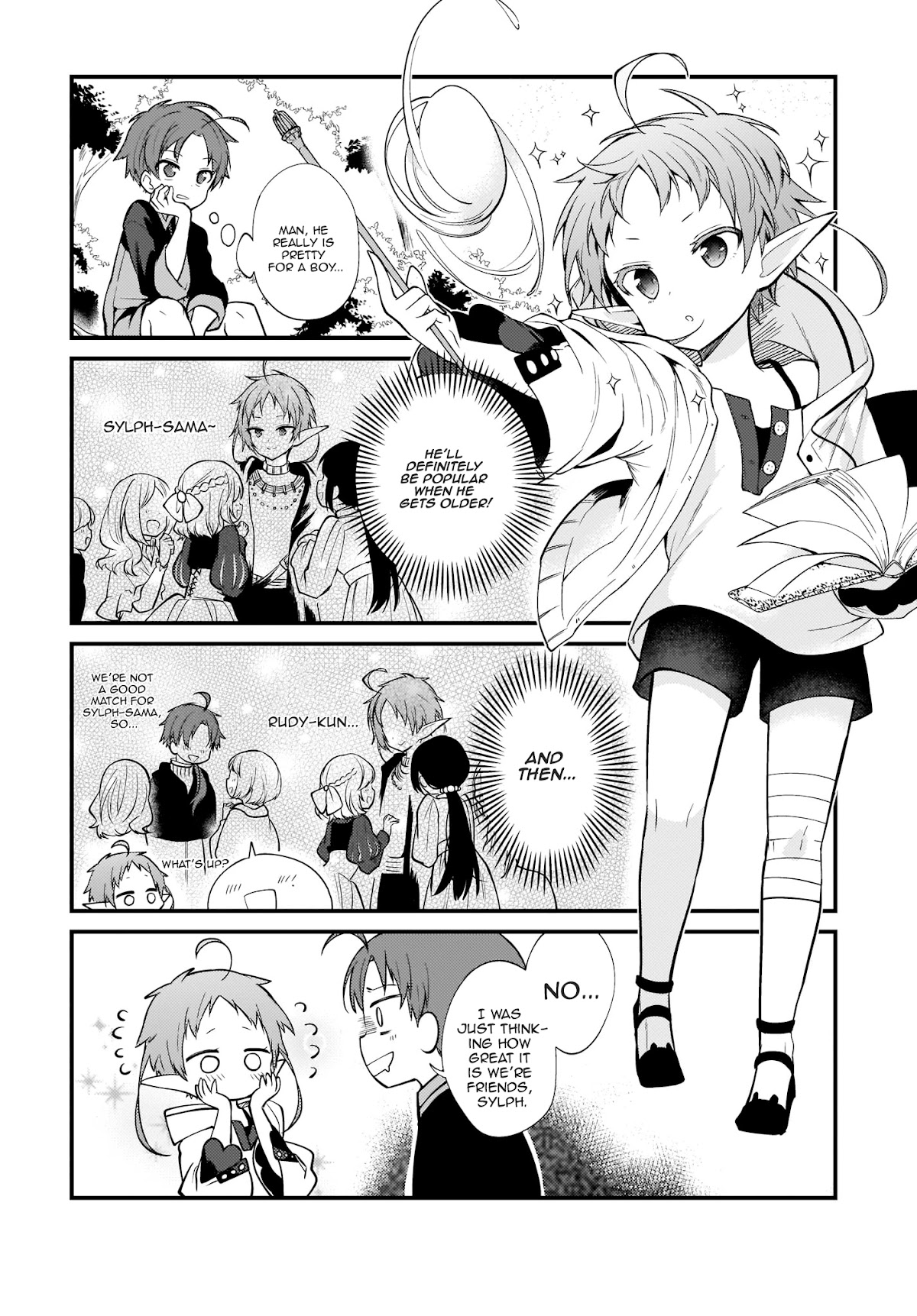 Mushoku Tensei: Even If It's a 4-Koma, I'll Get Serious Chapter 3 page 12 - Chapter 3