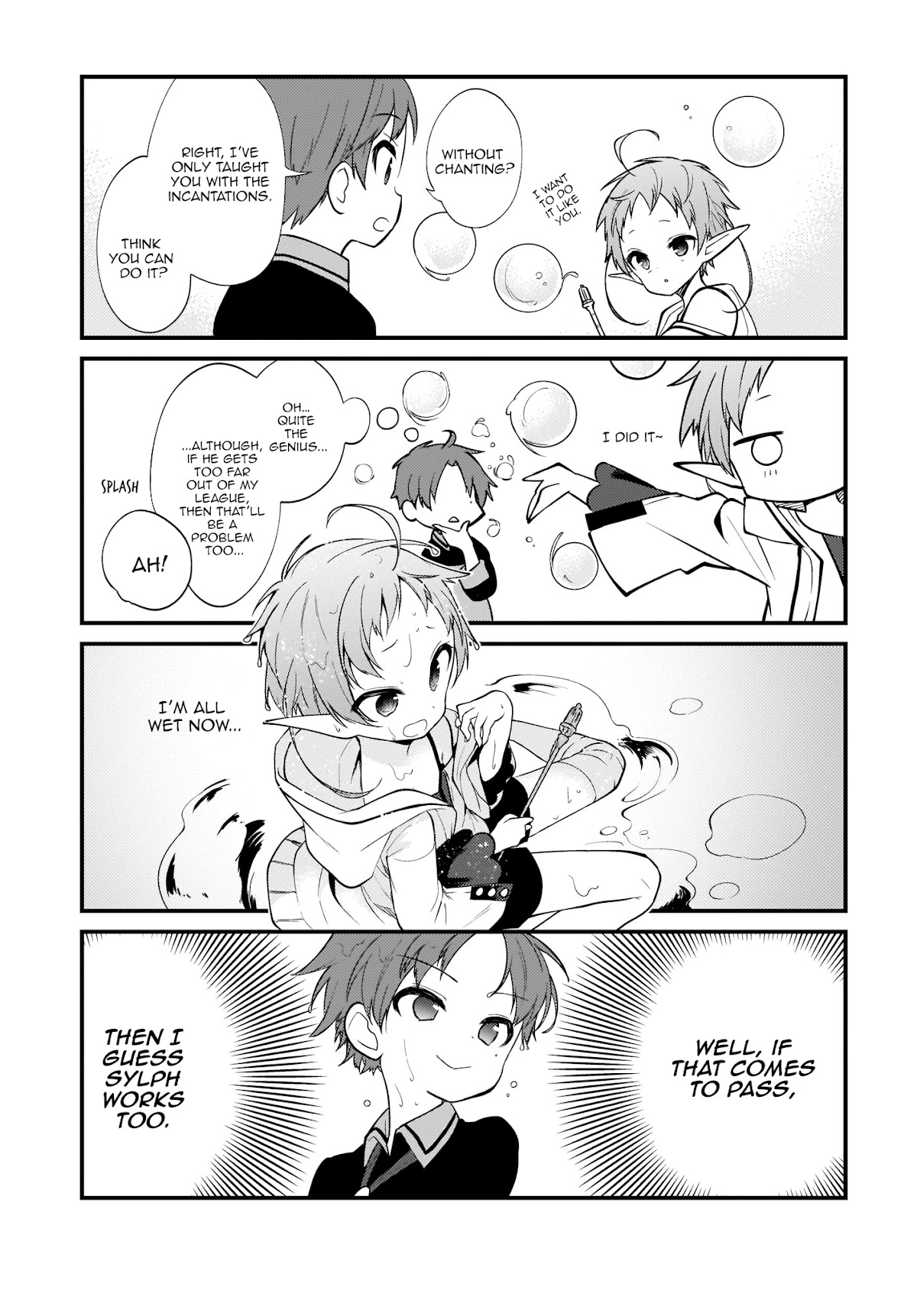 Mushoku Tensei: Even If It's a 4-Koma, I'll Get Serious Chapter 3 page 13 - Chapter 3