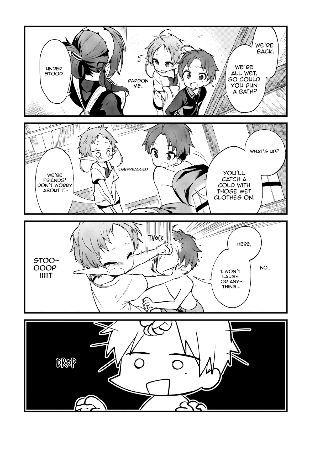 Mushoku Tensei: Even If It's a 4-Koma, I'll Get Serious Chapter 3 page 14 - Chapter 3
