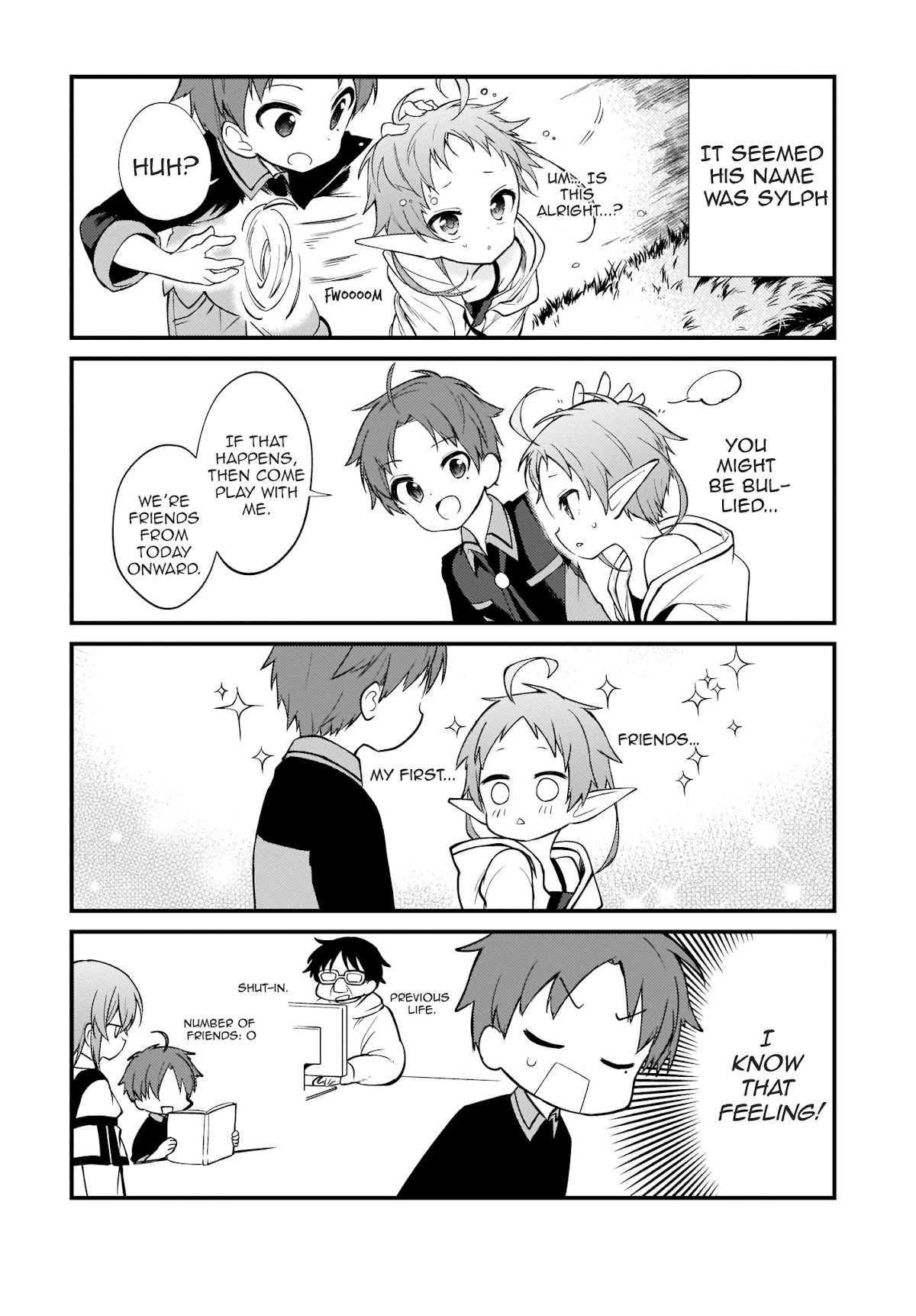 Mushoku Tensei: Even If It's a 4-Koma, I'll Get Serious Chapter 3 page 6 - Chapter 3