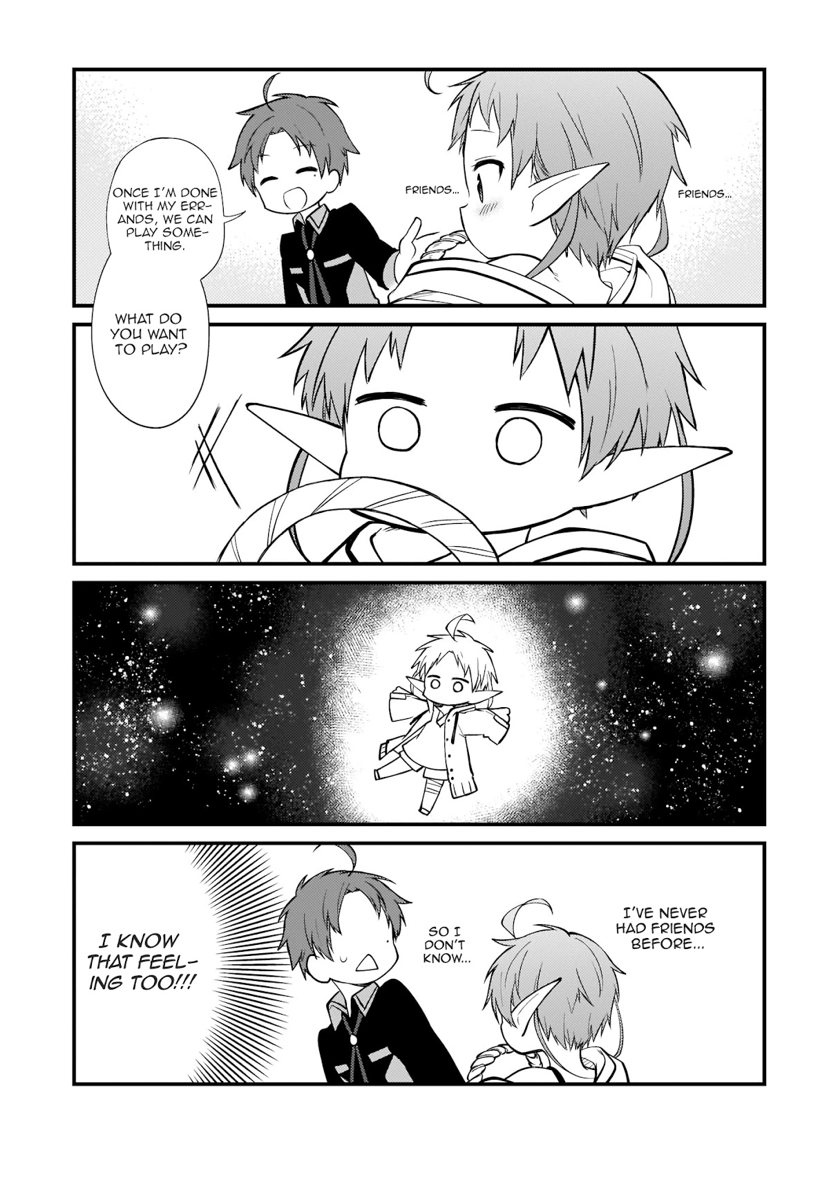 Mushoku Tensei: Even If It's a 4-Koma, I'll Get Serious Chapter 3 page 7 - Chapter 3