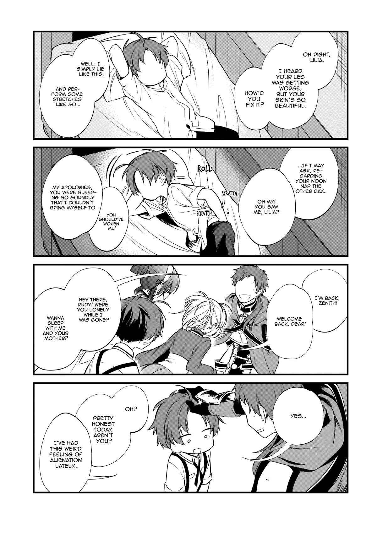 Mushoku Tensei: Even If It's a 4-Koma, I'll Get Serious Chapter 4 page 17 - Chapter 4
