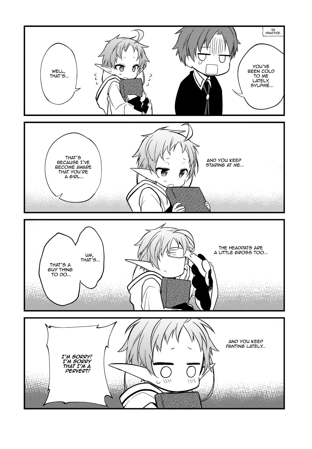 Mushoku Tensei: Even If It's a 4-Koma, I'll Get Serious Chapter 4 page 6 - Chapter 4