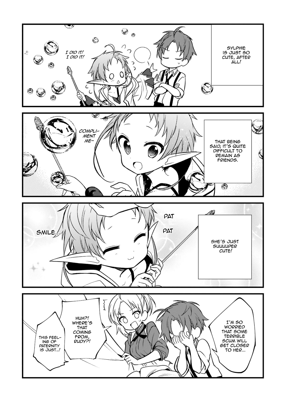 Mushoku Tensei: Even If It's a 4-Koma, I'll Get Serious Chapter 4 page 8 - Chapter 4