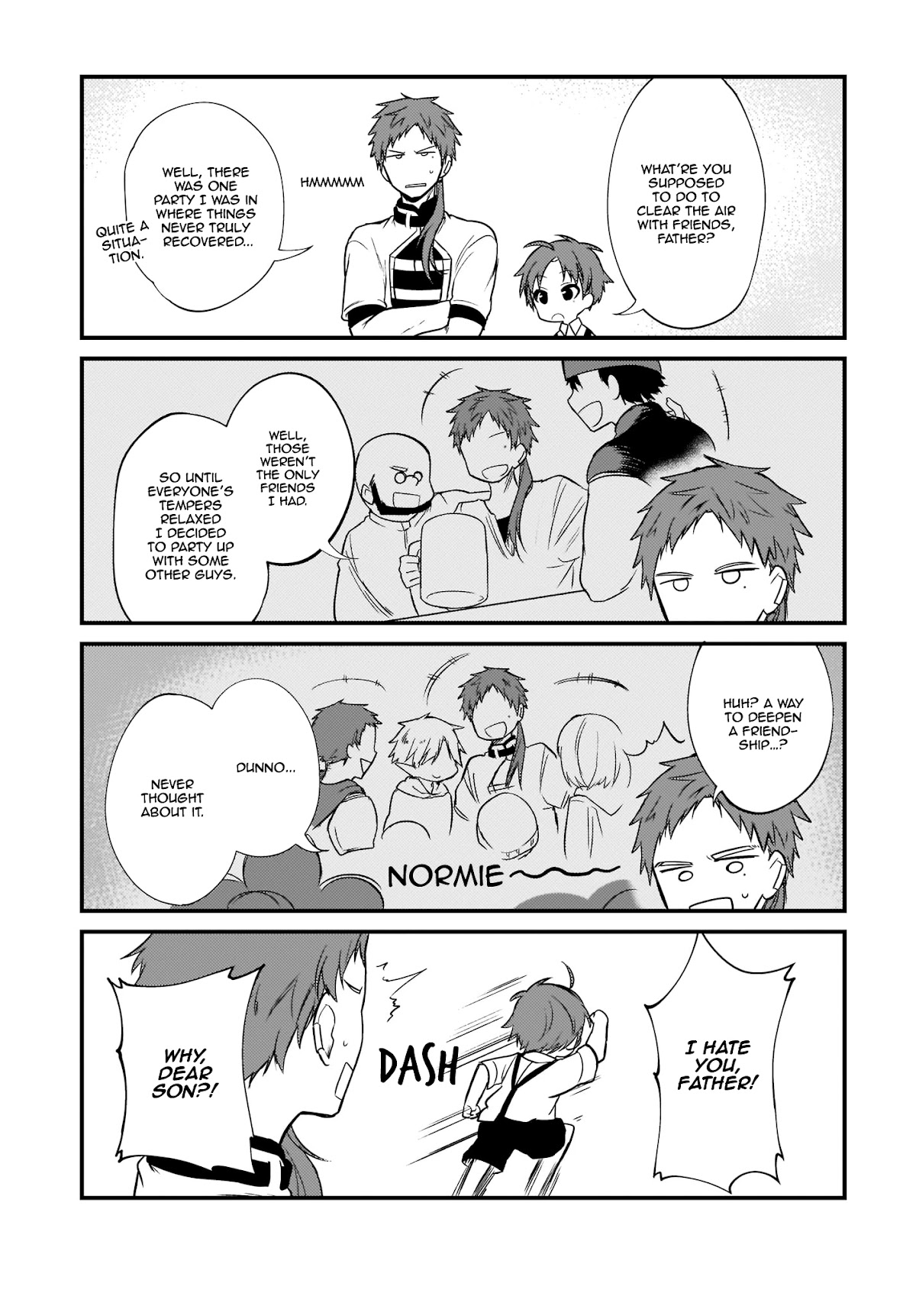 Mushoku Tensei: Even If It's a 4-Koma, I'll Get Serious Chapter 4 page 9 - Chapter 4
