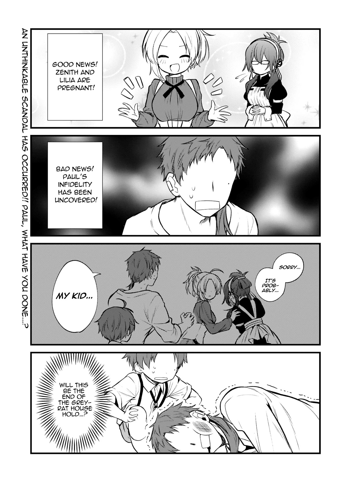 Mushoku Tensei: Even If It's a 4-Koma, I'll Get Serious Chapter 5 page 1 - Chapter 5