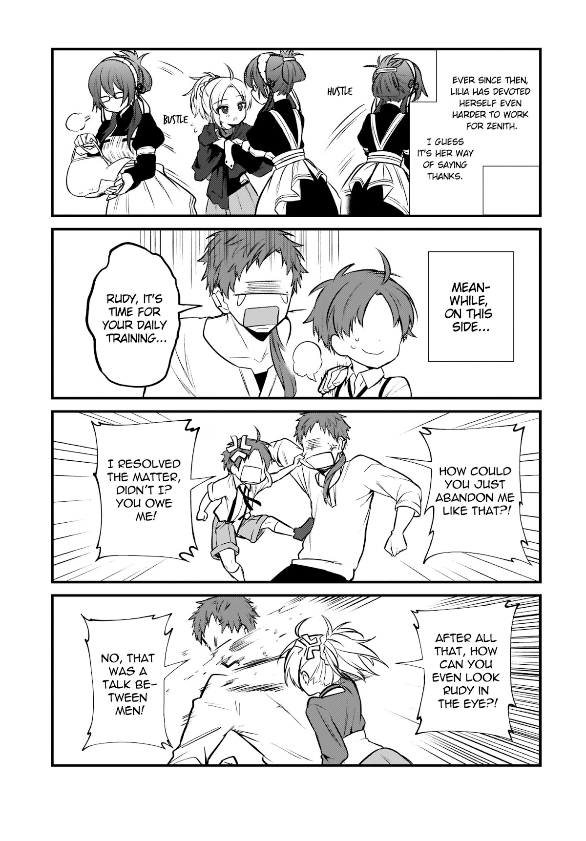 Mushoku Tensei: Even If It's a 4-Koma, I'll Get Serious Chapter 5 page 10 - Chapter 5