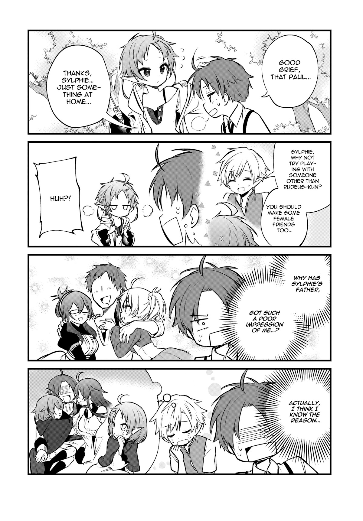 Mushoku Tensei: Even If It's a 4-Koma, I'll Get Serious Chapter 5 page 13 - Chapter 5