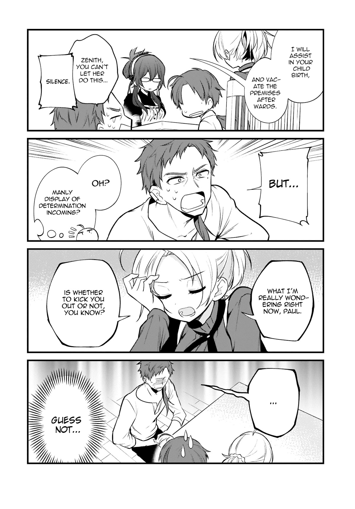 Mushoku Tensei: Even If It's a 4-Koma, I'll Get Serious Chapter 5 page 4 - Chapter 5