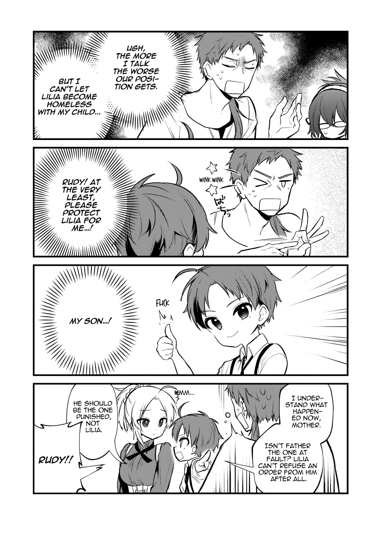 Mushoku Tensei: Even If It's a 4-Koma, I'll Get Serious Chapter 5 page 6 - Chapter 5