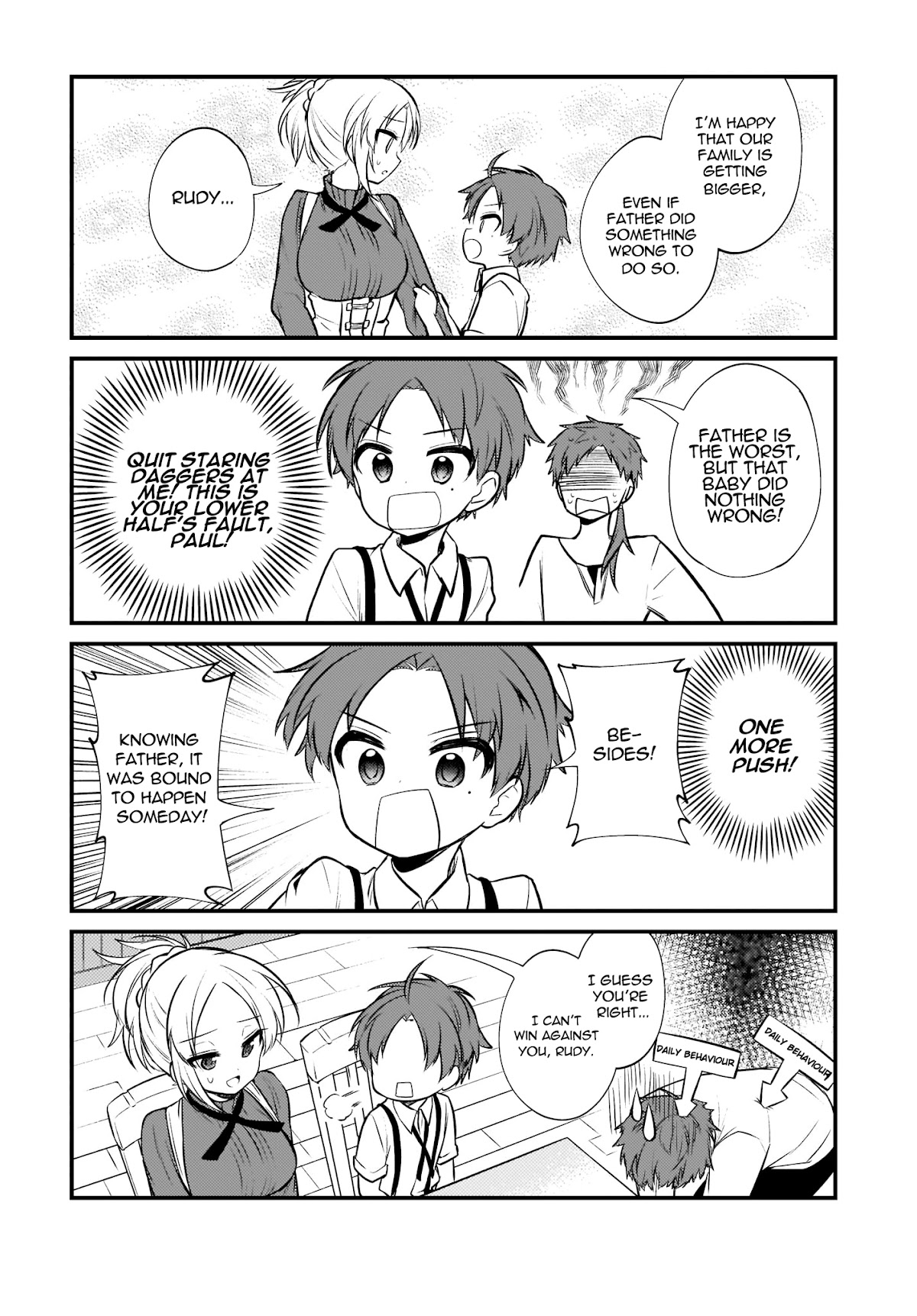 Mushoku Tensei: Even If It's a 4-Koma, I'll Get Serious Chapter 5 page 7 - Chapter 5