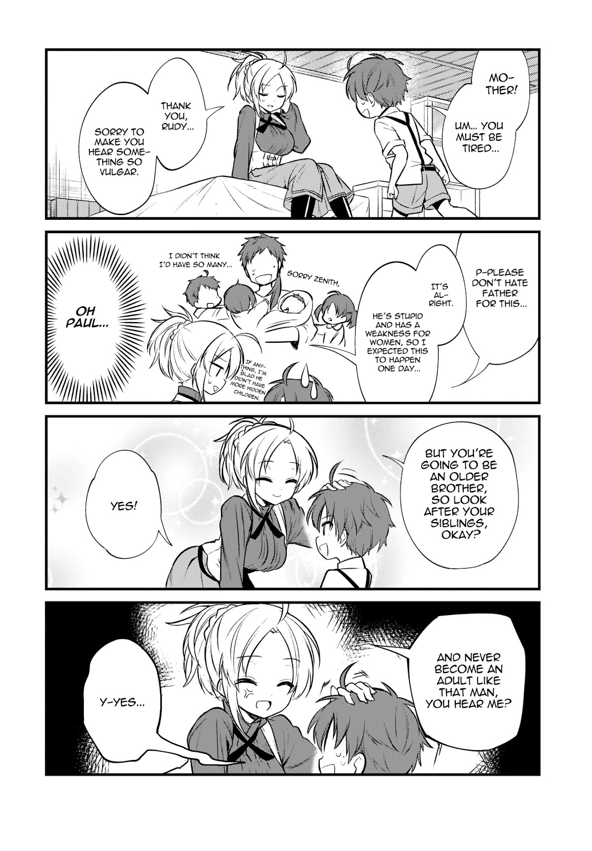 Mushoku Tensei: Even If It's a 4-Koma, I'll Get Serious Chapter 5 page 9 - Chapter 5