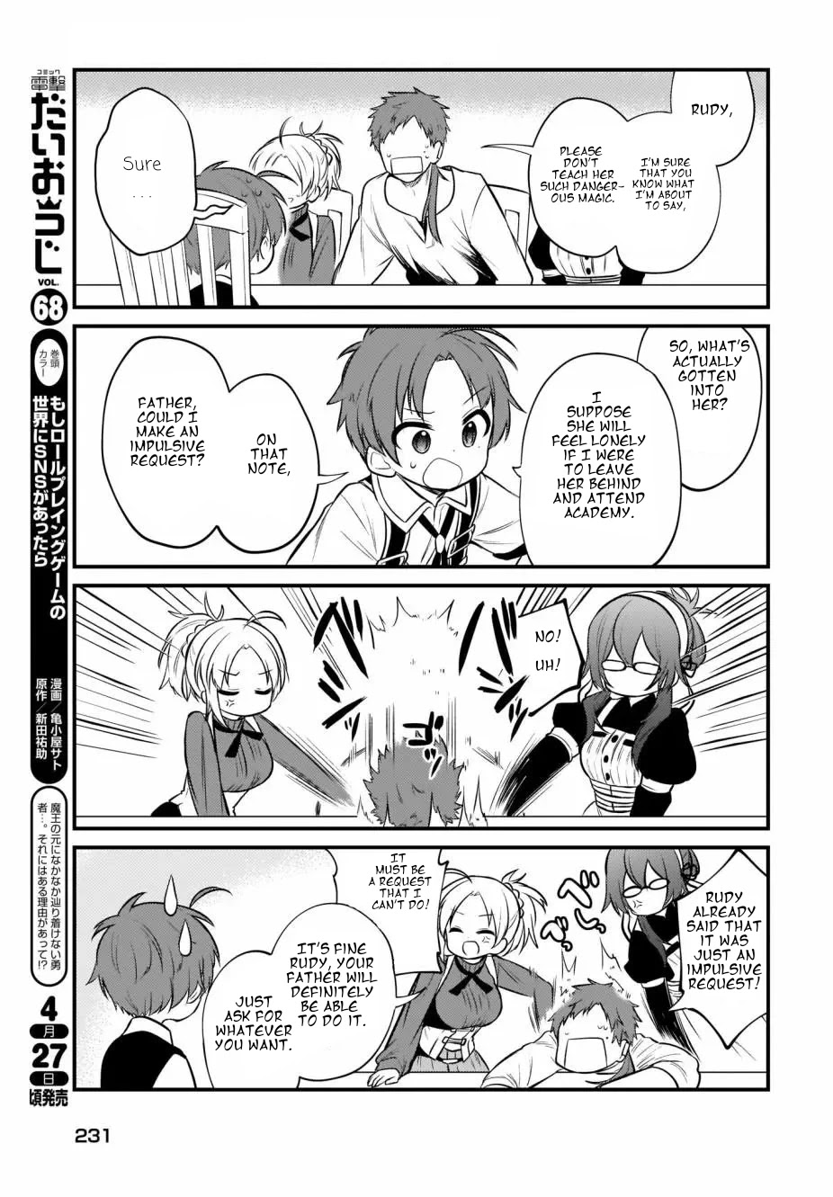 Mushoku Tensei: Even If It's a 4-Koma, I'll Get Serious Chapter 6 page 7 - Chapter 6