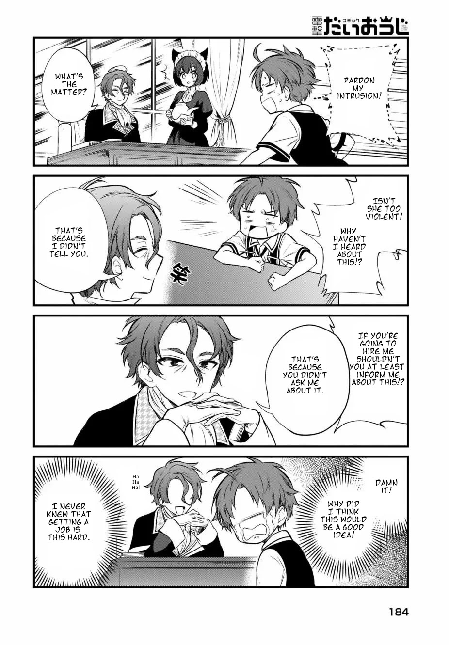Mushoku Tensei: Even If It's a 4-Koma, I'll Get Serious Chapter 7 page 8 - Chapter 7