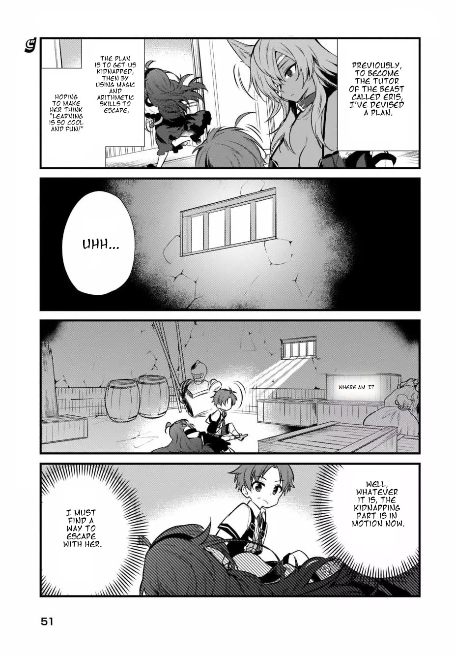Mushoku Tensei: Even If It's a 4-Koma, I'll Get Serious Chapter 8 page 1 - Chapter 8