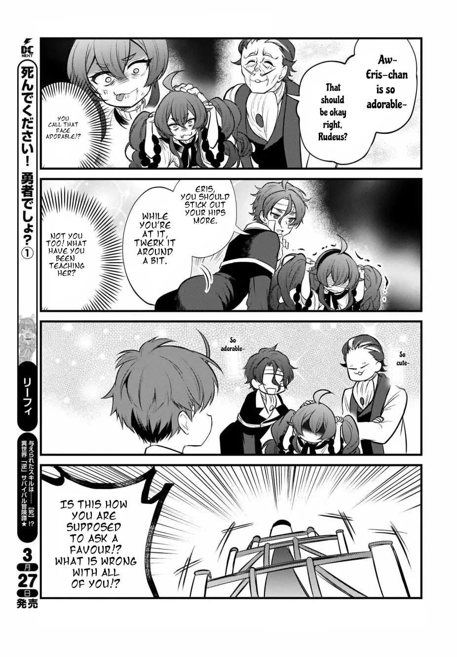 Mushoku Tensei: Even If It's a 4-Koma, I'll Get Serious Chapter 8 page 14 - Chapter 8