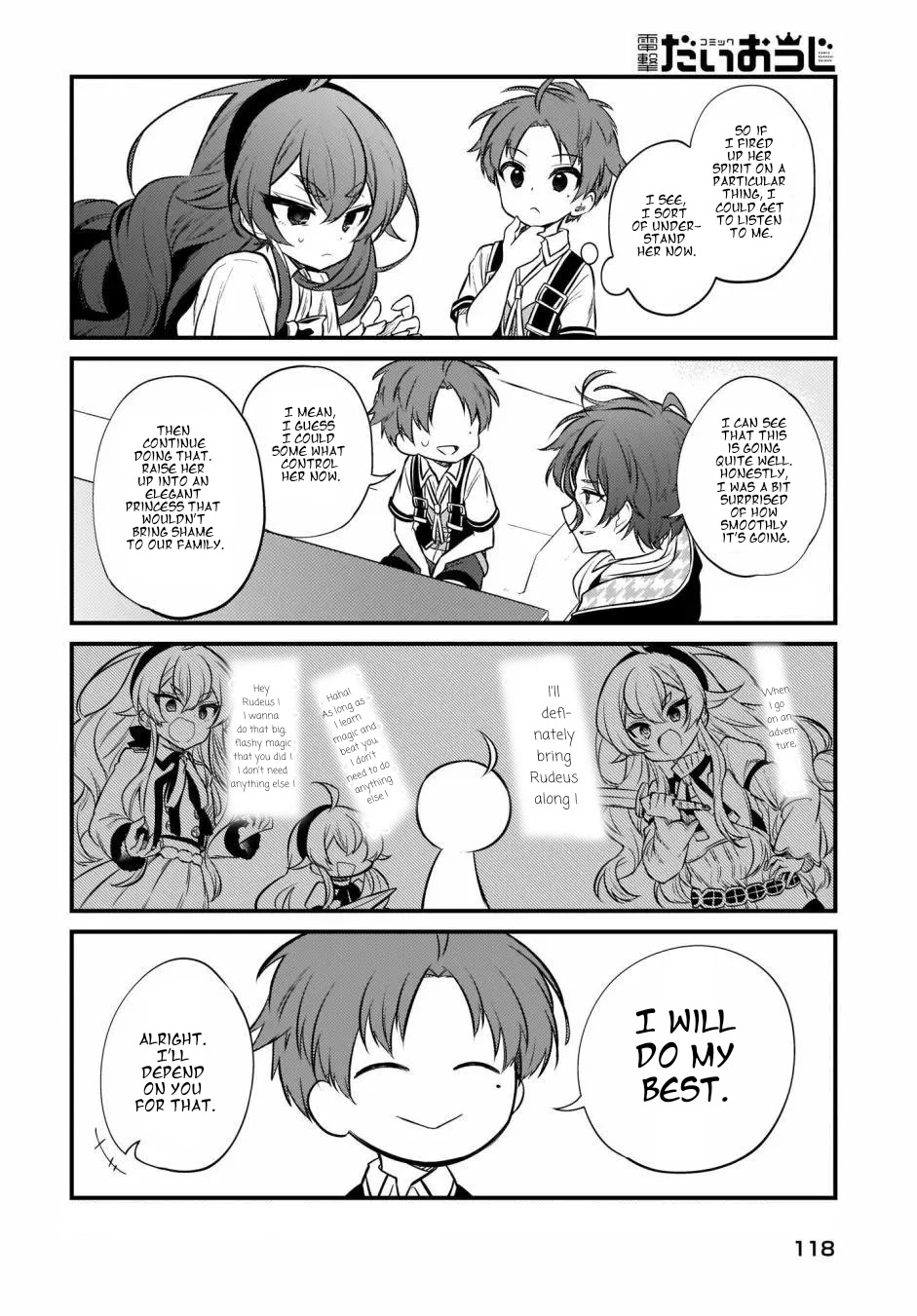 Mushoku Tensei: Even If It's a 4-Koma, I'll Get Serious Chapter 9 page 13 - Chapter 9